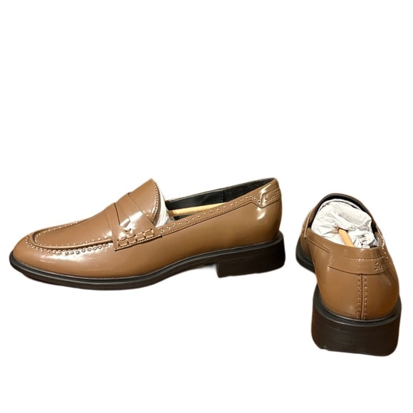 Franco Sarto Women's Brown Loafers - Picture 3 of 9